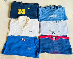 Mix brand vintage sweatshirts bundle 9