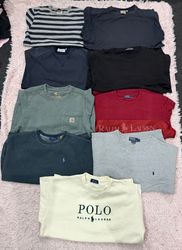 Polo Ralph Lauren & Carhartt Sweatshirts 9 Pcs