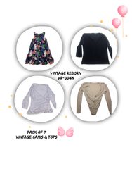 "Classic Style: 7 Vintage Camis & Tops" (VR-0043)