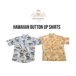 Hawaiian Button Up Shirts