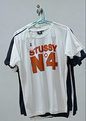CR-86 Reworked Style Printed Stussy T-Shirts