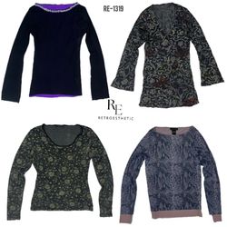 Y2K Grunge Full Sleeve Tops (RE-1319)