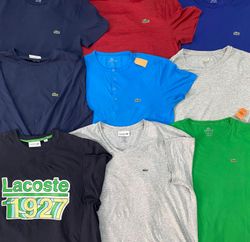 T-shirts Lacoste de marque - 10 pièces