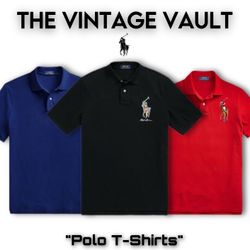 Camisetas Polo com marcas, incluindo Polo Ralph La..
