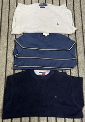 Ralph lauren, lacoste, Tommy hilfiger sweaters