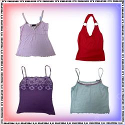 Clean Girl Aesthetic- Y2K Camis (SS-1029)