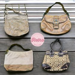 Authentic Coach Bags | Golden Hour Tones & Soft Vi..