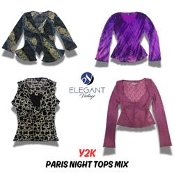 Y2K Paris Night Tops Mix - 10 pieces - EV0402