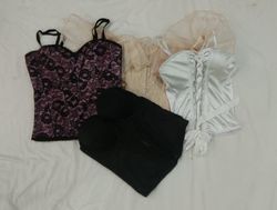 IQ0161 Y2K Soft Girl Corsets - 08 Peças