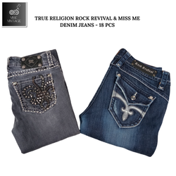 TURE RELIGION & ROCK REVIVAL & MISS ME DENIM JEANS