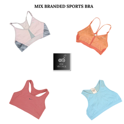 BRASSIÈRE DE SPORT MARQUÉE MIXTE