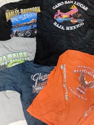 ZH0113 Harley Men T-shirts - 24 Pcs