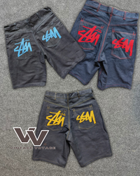Stüssy リワークスタイルデニムショーツ #14625
