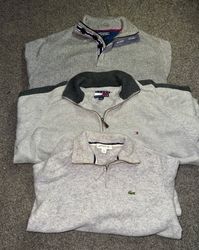 Lacoste & Tommy Pullover