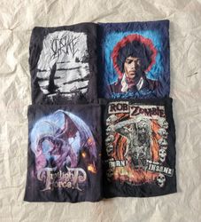 Music and printed t shirts