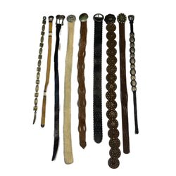 Vintage Style Tie Around Belts