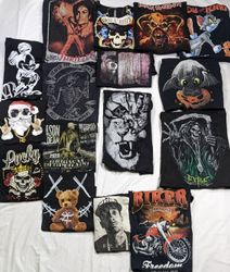 Old-School Black Tees