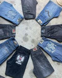 Hiphop Y2K Embroidery  Branded And Unbra..