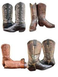 Gv 72 All Vintage Designer Cowboy Boots