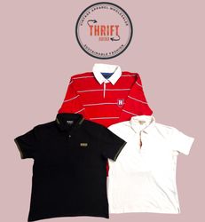 T1087 Burberry/Barbour/Tommy/Mix T-Shirts 14 Stück