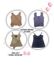 Y2k vintage cami tops (VR-0023)