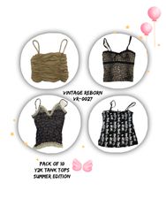 Y2k tank tops "summer edition" (VR-0027)