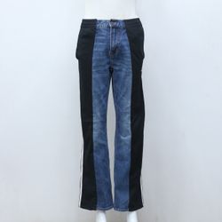 CR-117 Überarbeitetes Touser Panel Denim Jeans