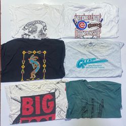 Single-Stitch T-Shirts 14 Pcs