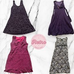 Y2K Midi Dresses – Deep Tones, Retro Prints & 90s-..