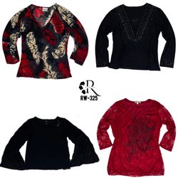 Y2K Romantic Grunge Full Sleeve Tops (RW-325)