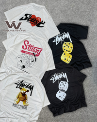 Camisetas estilo rework Stüssy #16625