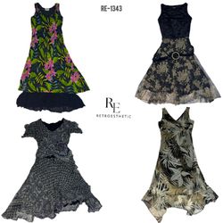 Y2K Mysterious Girl Summer Dresses (RE-1343)
