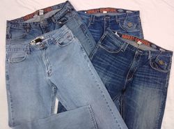 CR-4440 Vintage Harley Davidson Men's Denim Jeans