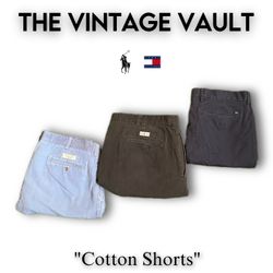 Polo Tommy Lacoste Cotton Shorts - 10 pcs