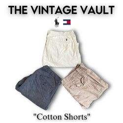 Polo Tommy Cotton Shorts - 10 pcs