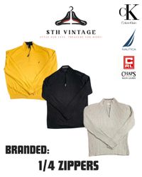Mixed Branded 1/4 Zips