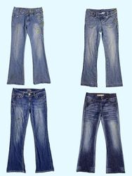 True Blue Y2K Vibes 👖✨(TS:595)