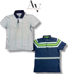 Lacoste and boss polo shirts