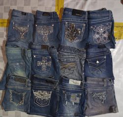 WALLFLOWER  AND OTHER MIX BRANDS MINI SHORTS (ID 1..