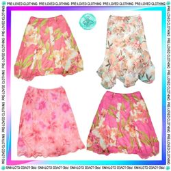 Jupes vintage florales longues Y2K