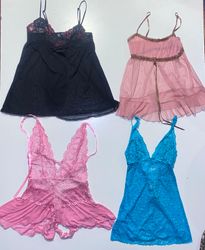 Y2K Spaghetti Nighties 10 Pezzi