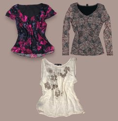" The Lavender Vibe " Tops S-1147