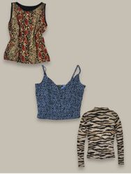 The Y2K Mob Vibe Tops and Camisole S-1155