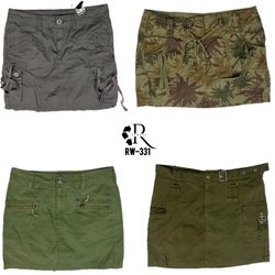 Jupes en coton uniques Y2K (RW-331)