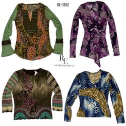 Y2K Soft Girl Full Sleeve Tops (RE-1352)