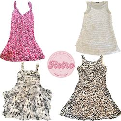 Y2K Mini Dresses – Animal Print, Ruffles & 90s Flo..