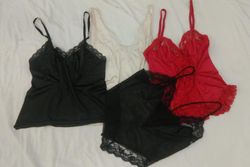 IQ0171 Y2K Romantic Core Slip Tops - 10 Pieces