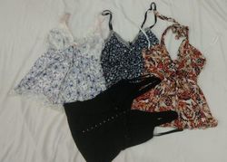 IQ0173 Y2K Cami Tops - 08 Pieces