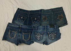 IQ0178 Y2k Embellished Mini Shorts
- 08 Pieces