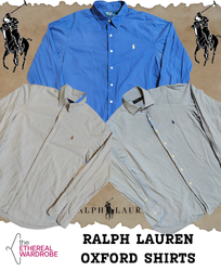 Ralph Lauren Oxford Shirts Bundle of 10 pcs (RN#12..